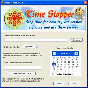 Time stopper 3.9 (скрин)