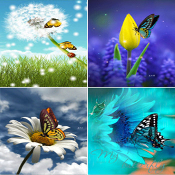 Бабочки, анимационные обои