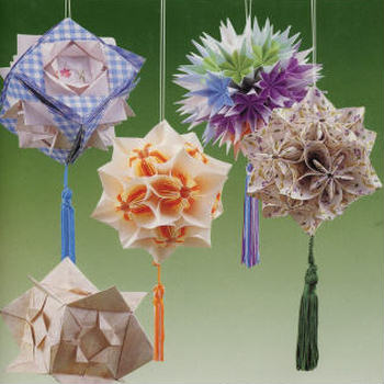 Кусудама – декоративные бумажные шары