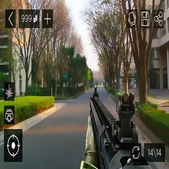 Оружие-камера [Android] (скрин)