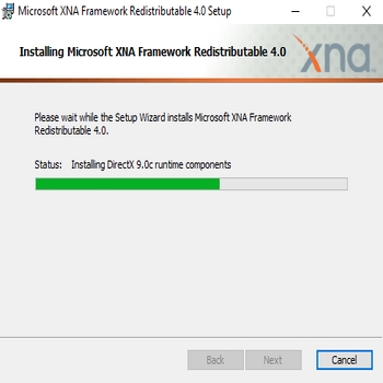Microsoft XNA Framework Redistributable 4.0 (скрин)