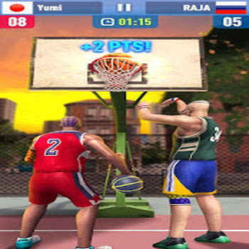 Basketball Shoot, 3D баскетбол, скриншот