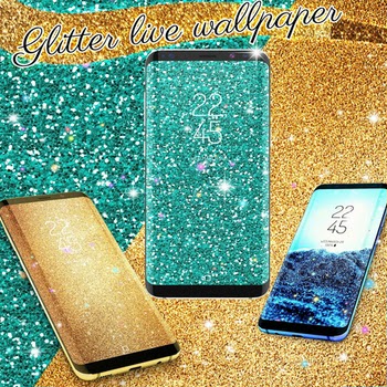 Glitter live wallpaper, живые обои для Android