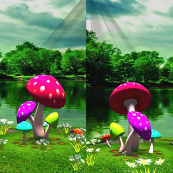 3D Mushroom Live Wallpaper, живые обои, для Android