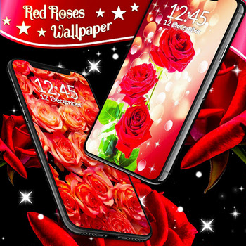 Red Roses Love live wallpaper, живые обои для Android