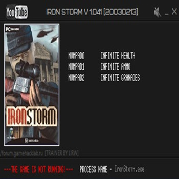 Iron Storm (трейнер)