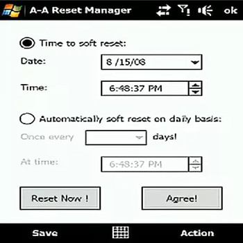 A-A Reset Manager (скрин)