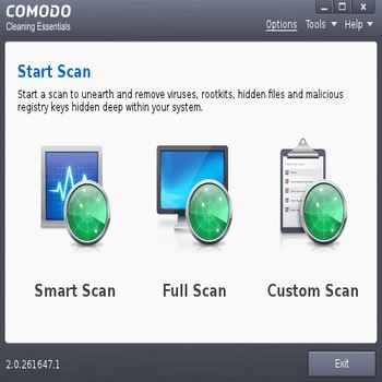 Comodo Rescue Disk 2.0 (скрин)