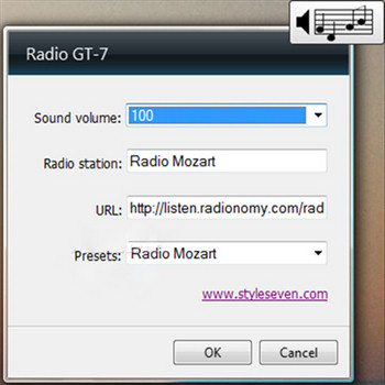 Radio GT-7 1.1 (скрин)