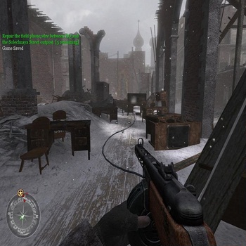 Call of Duty 2: Подвиг Солдата (скрин)