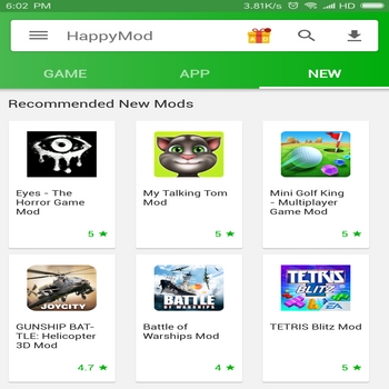 HappyMod 1.0 [Android] (скрин)