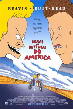 Бивис и Батхед уделывают Америку / Beavis... (1996)