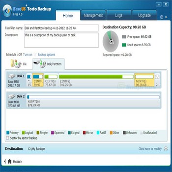 EASEUS Todo Backup 11.5