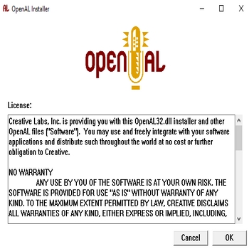 OpenAL (скрин)