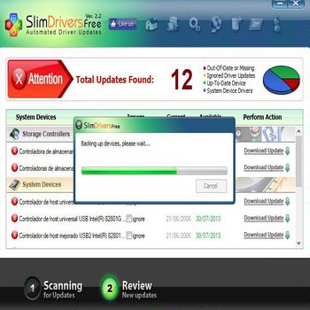 SlimDrivers 2.3.1 (скрин)