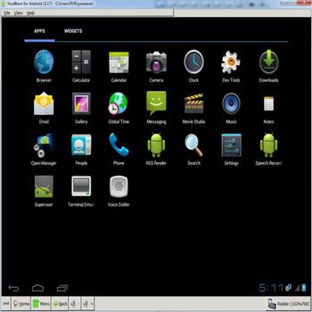 YouWave for Android Home 3.19 Final (скрин)
