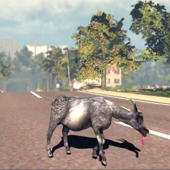 Goat Simulator (скрин)