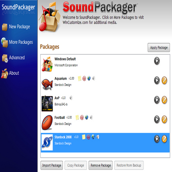 SoundPackager 1.2 (скрин)