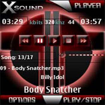 XSound Mp3 Player (скрин)