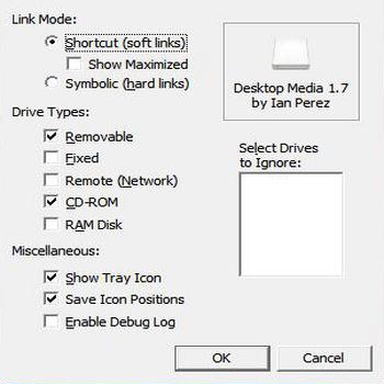 Desktop Media 1.7 (скрин)