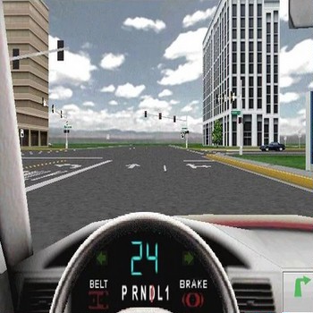 Виртуальный водитель 3D (скрин)