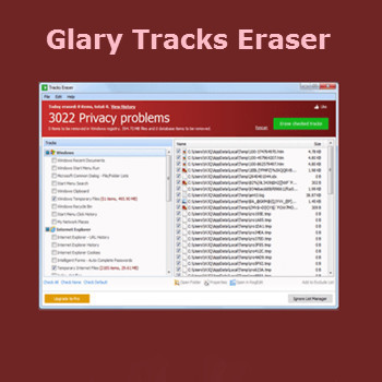 Glary Tracks Eraser 5.0.1.179