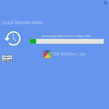 Quick Restore Maker 3.0