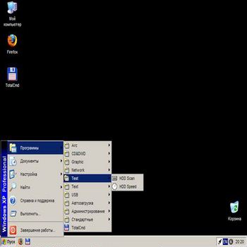 Windows XP Rus Life RAM (скриншот)