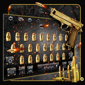 Shooting Gun Keyboard