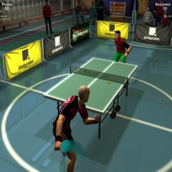 Tischtennis Simulator 3D (скрин)