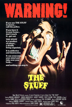 Вкусная дрянь / The Stuff (1985) [фильм ретро]